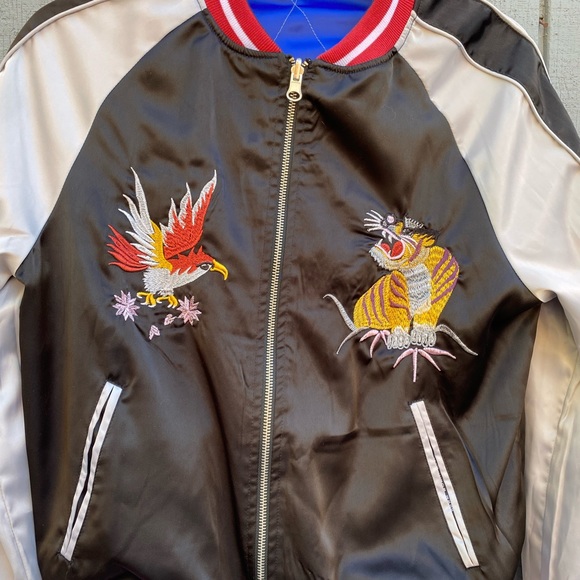 Vintage Reversible Japan Bomber Jacket - Picture 11 of 15